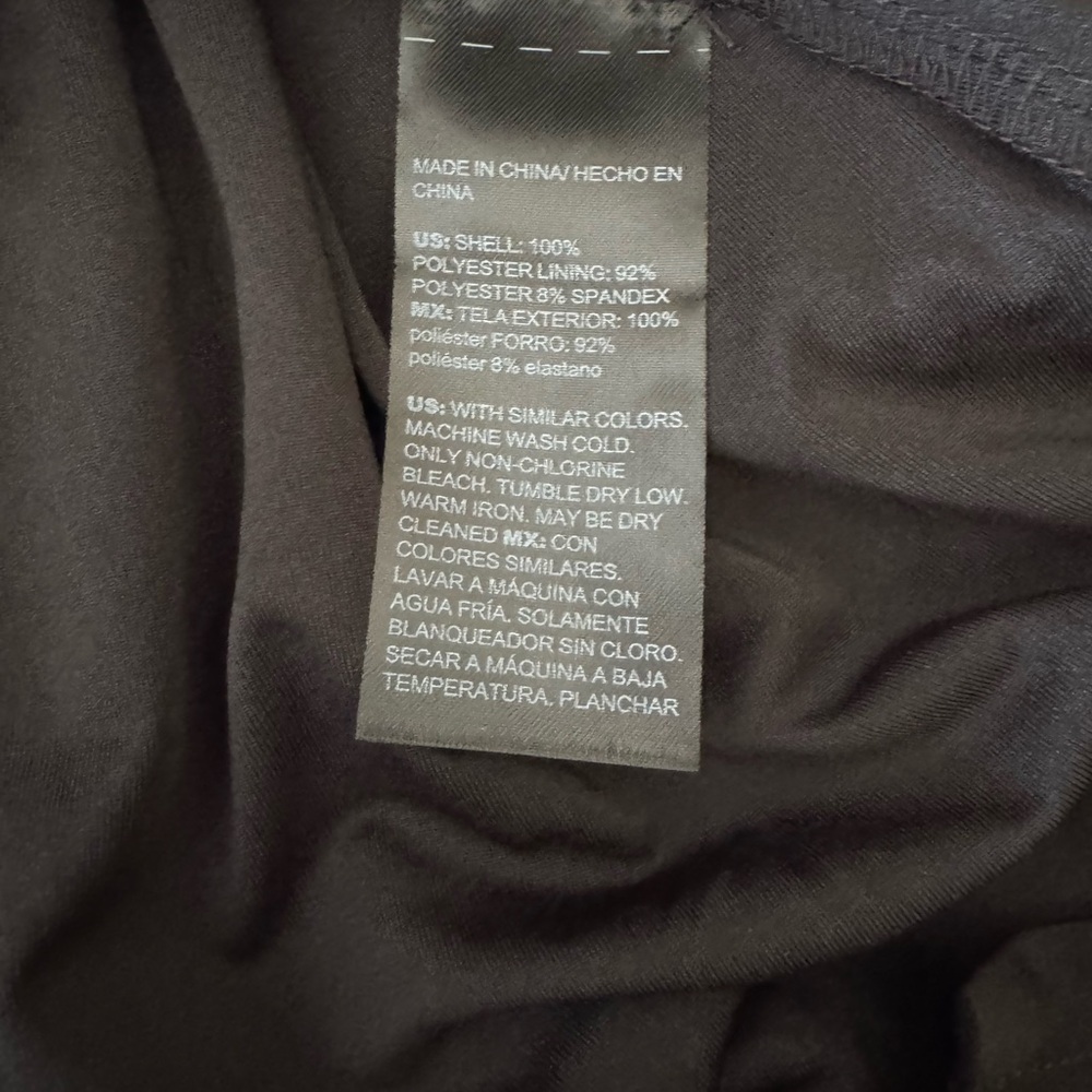 NWT Chico’s 00 (size 2) Black Lace Leaf Dress - Picture 5 of 8